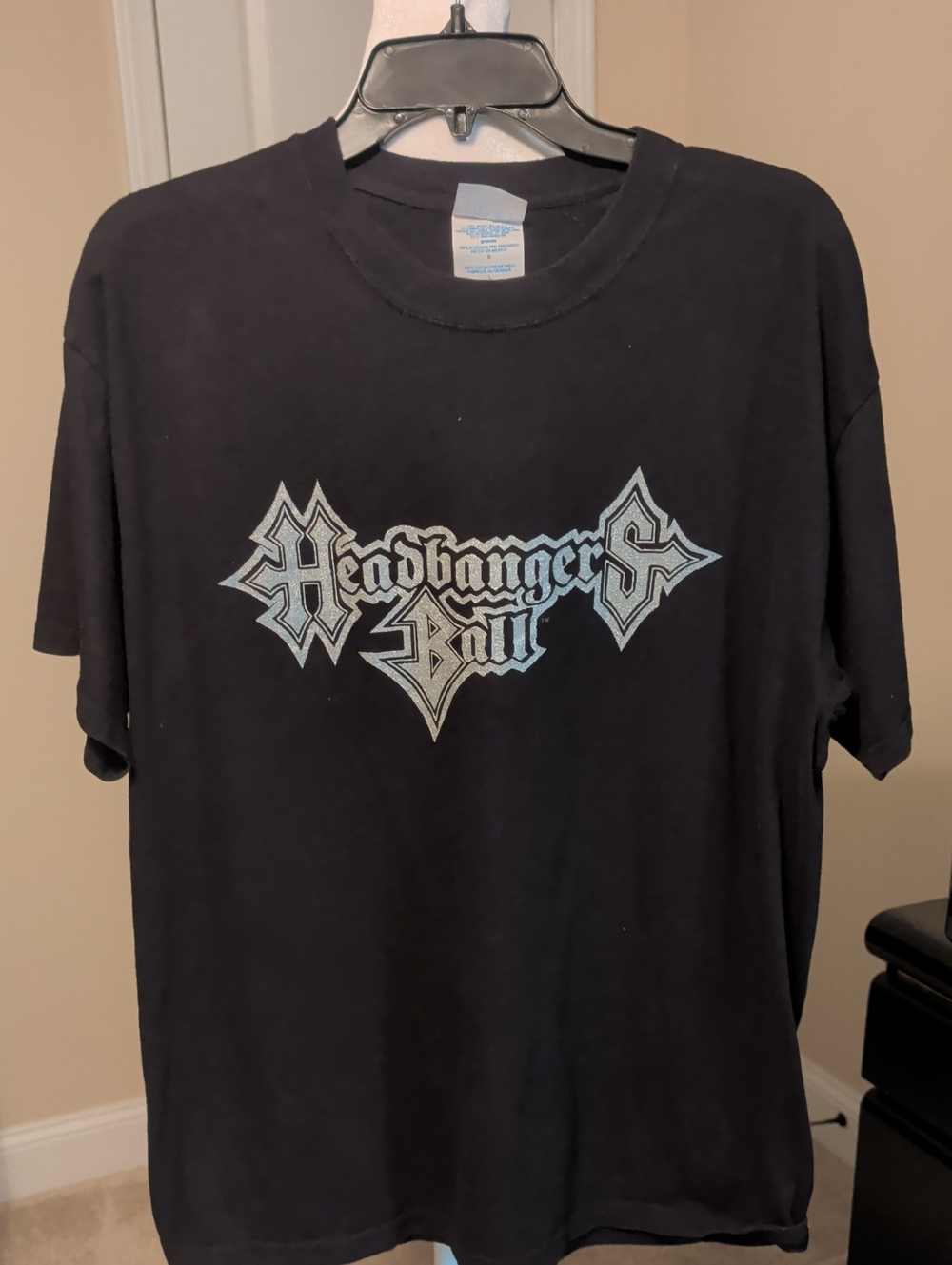 Vintage MTV Headbangers Ball Black Short Sleeve Tee